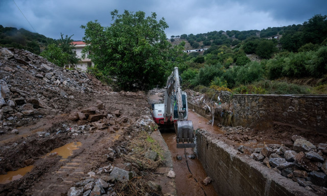 Κακοκαιρία στην Κρήτη: Ξεκίνησε το δεύτερο κύμα - Ήχησε το 112 στον Μυλοπόταμο