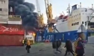 Ουκρανία: Η Ρωσία επιτέθηκε σε εμπορικό πλοίο στο λιμάνι της Οδησσού