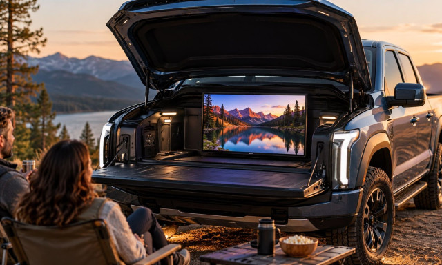 Ford Fathom: Το ηλεκτρικό pickup που θα έχει τηλεόραση στο frunk
