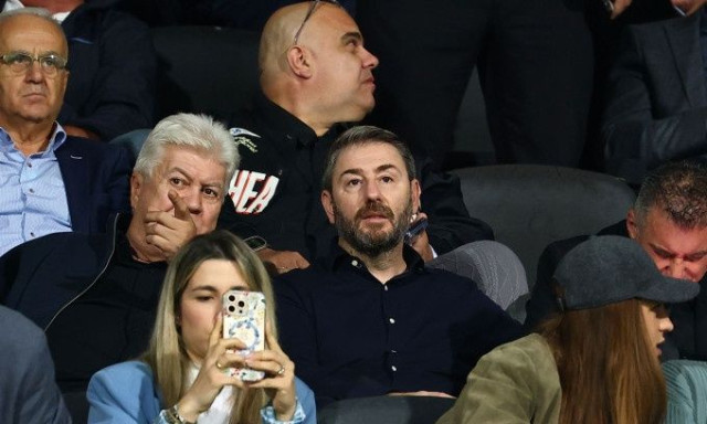 Στην Τούμπα στο πλευρό της Εθνικής βρέθηκε ο Νίκος Ανδρουλάκης