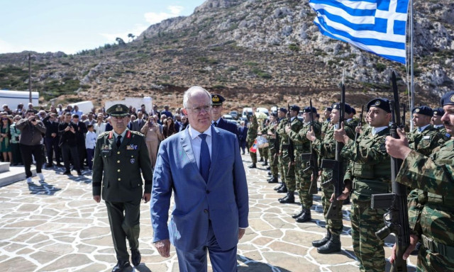 Τασούλας από Κάρπαθο: «Ποτέ δεν είχαμε τόσο αξιόμαχο στρατό»