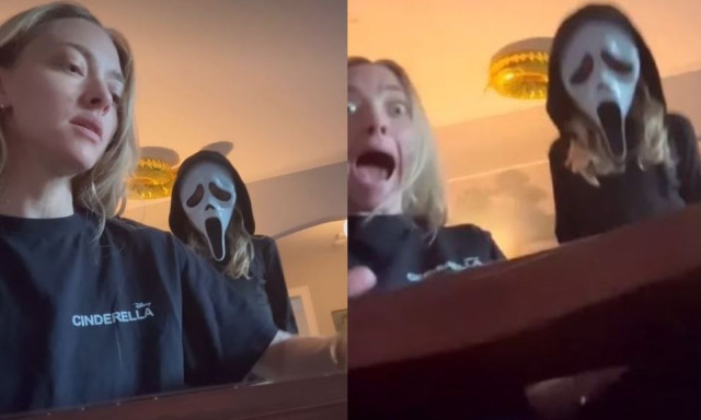 Βίντεο: Η επική αντίδραση της Amanda Seyfried όταν είδε τη 9χρονη κόρη της με μάσκα «Scream»