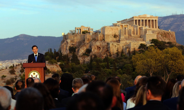 Ρούμπιο από Πνύκα: «Η Ελλάδα υπήρξε σύμμαχος – πρότυπο»