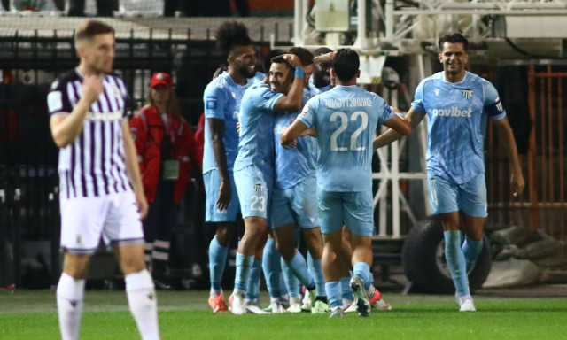 ΠΑΟΚ - Καλαμάτα 1-3: «Μαύρη Θύελλα» χτύπησε στην Τούμπα