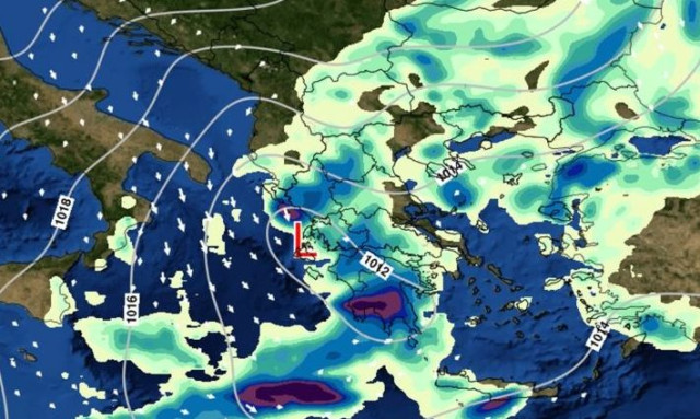 Καιρός: Σε «κλοιό» κακοκαιρίας η χώρα τις επόμενες ώρες – Πότε κορυφώνονται τα φαινόμενα