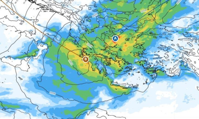 Ισχυρή κακοκαιρία σαρώνει τη χώρα - Για ποιες περιοχές έρχεται δύσκολο 48ωρο