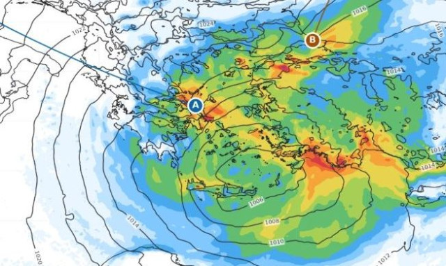 Καιρός - Κολυδάς: «Βαρύ» το επόμενο 24ωρο – Πολύ νερό στην Εύβοια, θυελλώδεις άνεμοι στο Αιγαίο