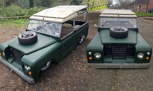 Αυτό είναι ίσως το πιο χαμηλωμένο Land Rover στον κόσμο!