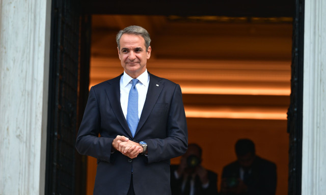 Μητσοτάκης: Τηλεφωνική επικοινωνία με τον  Αρχιεπίσκοπο Σινά Συμεών