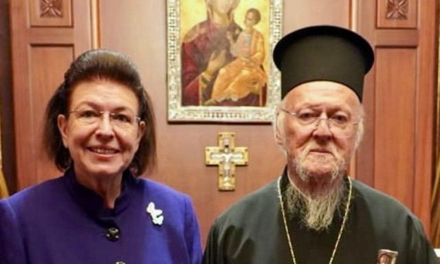 Το μήνυμα Λίνας Μενδώνη για τα 35 χρόνια του Οικουμενικού Πατριάρχη Βαρθολομαίου στον Θρόνο