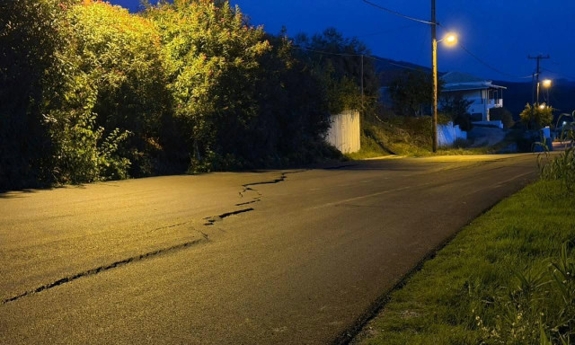 Θεσπρωτία: Κλειστός ο δρόμος Ηγουμενίτσα - Πλαταριά λόγω σοβαρής καθίζησης