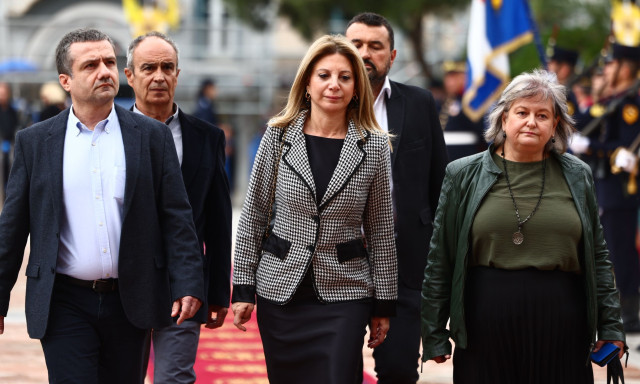 Μαρία Καρυστιανού: Υποστήριξε ότι δεν της επετράπη να καταθέσει στεφάνι για την 28η Οκτωβρίου