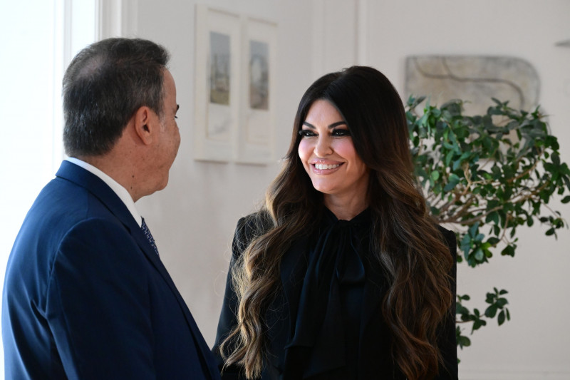 [382084] ΣΥΝΑΝΤΗΣΗ ΤΟΥ ΠΡΩΘΥΠΟΥΡΓΟΥ ΚΥΡΙΑΚΟΥ ΜΗΤΣΟΤΑΚΗ ΜΕ ΤΟΝ ΠΡΟΕΔΡΟ ΤΗΣ ΟΥΚΡΑΝΙΑΣ VOLODYMYR ZELENSKYY (ΤΑΤΙΑΝΑ ΜΠΟΛΑΡΗ/EUROKINISSI)