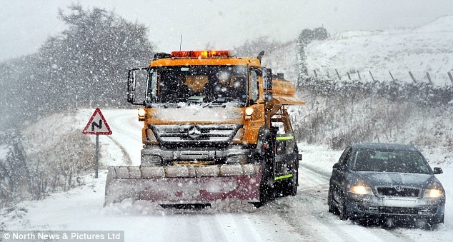 Ο χιονιάς έφτασε στην Βρετανία
