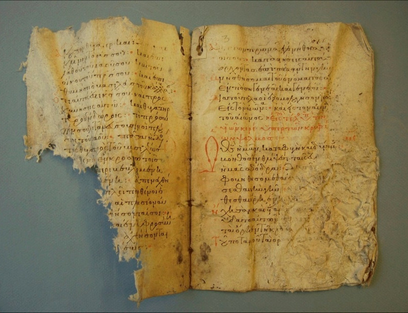 Διάσωση κειμηλίου του 14ου αιώνα, από τους Βατοπαιδινούς