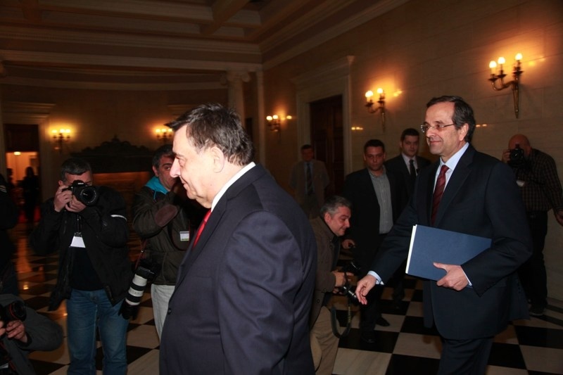 Στο Μαξίμου Νταλλάρα και Βενιζέλος