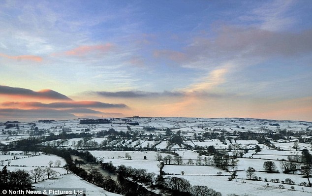 Εικόνες από την παγωμένη Βρετανία 