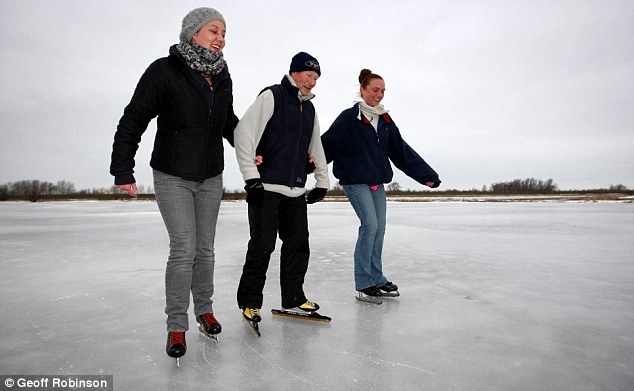 Εικόνες από την παγωμένη Βρετανία 