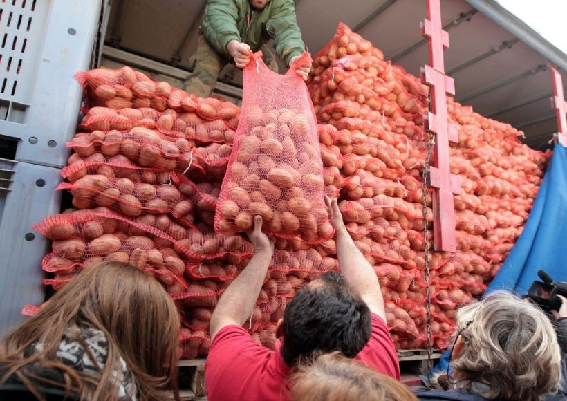 Πατάτες χωρίς μεσάζοντες στην Θεσσαλονίκη  