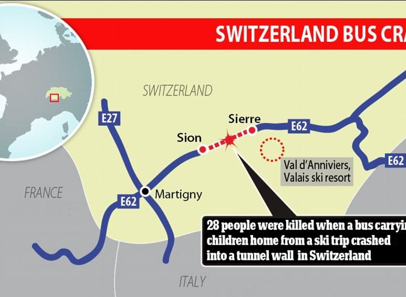 Οι 22 μικροί μαθητές  που σκοτώθηκαν στο τούνελ