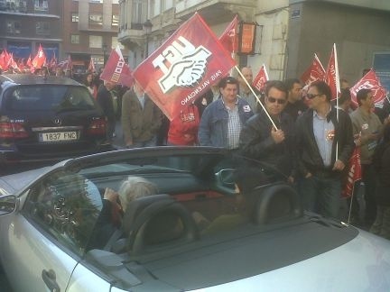 Oδομαχίες μεταξύ διαδηλωτών και αστυνομίας στην Ισπανία