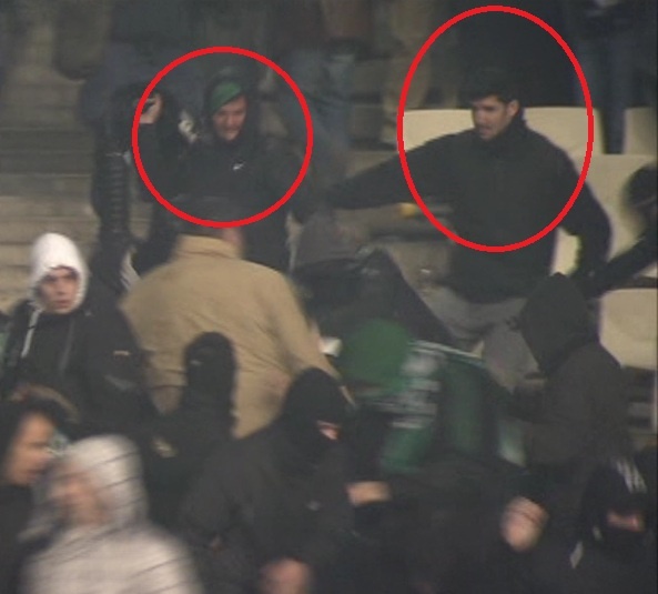 Νέα παρτίδα φωτογραφιών από τα επεισόδια του ΟΑΚΑ…