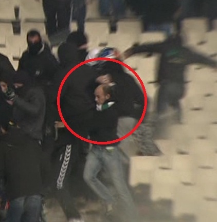 Νέα παρτίδα φωτογραφιών από τα επεισόδια του ΟΑΚΑ…