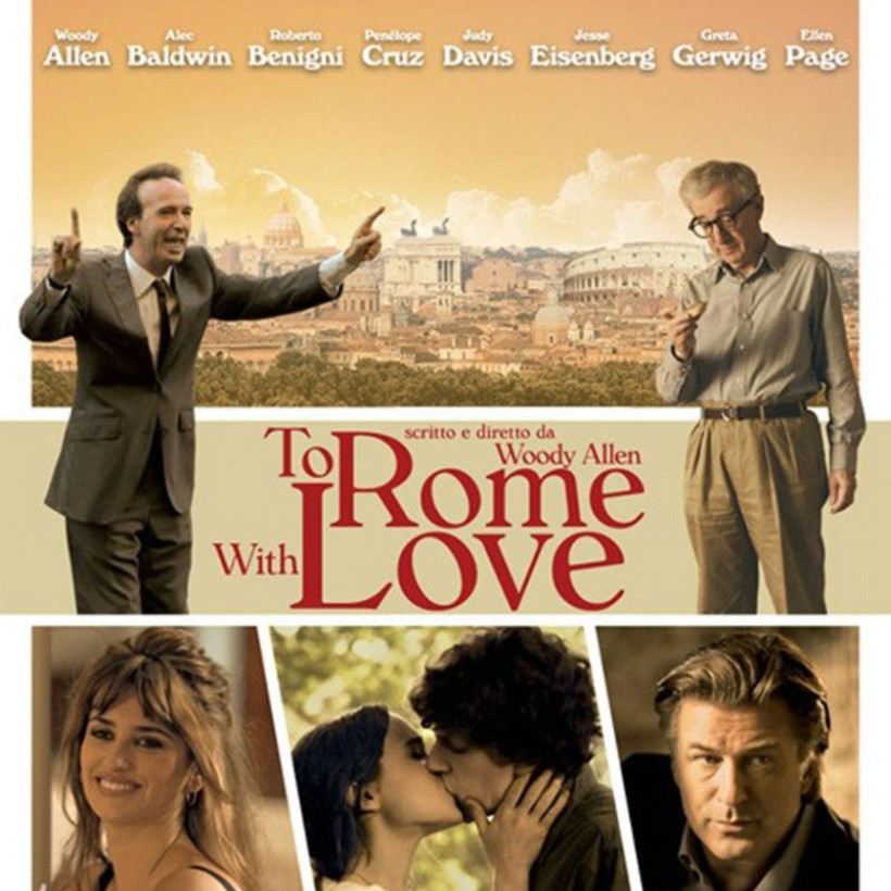 «To Rome With Love»: Ο Woody Allen φιλμάρει έρωτες και περιπέτειες στη γείτονα χώρα