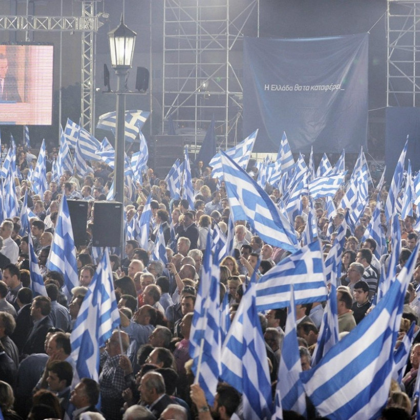 Καρέ - καρέ η μεγάλη συγκέντρωση Σαμαρά στο Ζάππειο