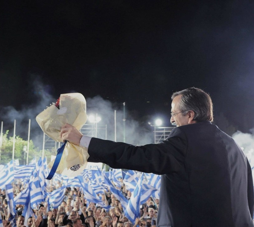 Καρέ - καρέ η μεγάλη συγκέντρωση Σαμαρά στο Ζάππειο