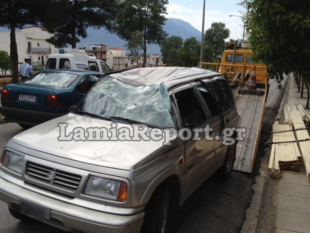 Λαμία: Άγιο για δύο οδηγούς αυτοκινήτων 