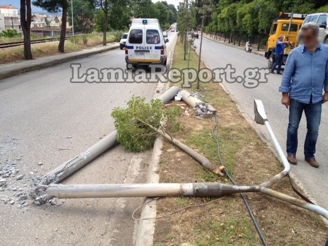 Λαμία: Άγιο για δύο οδηγούς αυτοκινήτων 