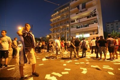 Οι πανηγυρισμοί της Χρυσής Αυγής (φωτο)