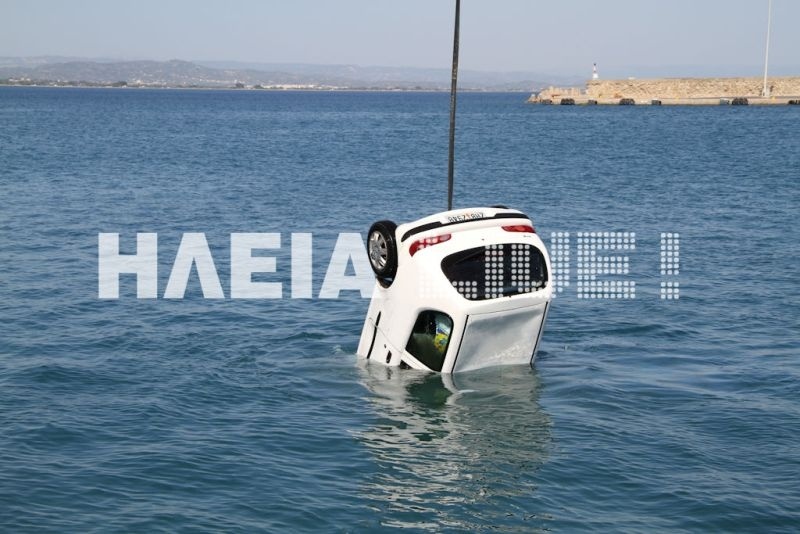 Κατάκολο: Άνεργος βούτηξε στο λιμάνι με το αυτοκίνητο (ΒΙΝΤΕΟ-ΦΩΤΟ)