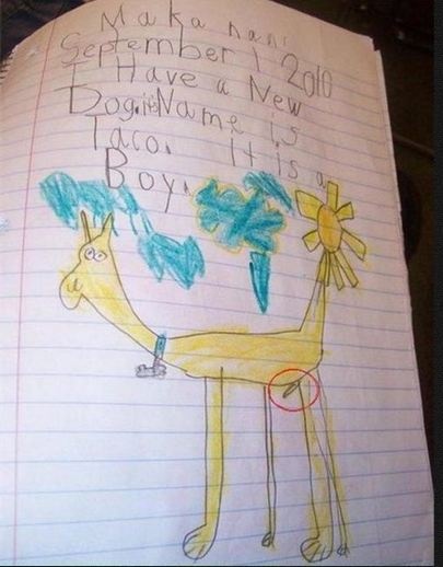 Σόκιν ζωγραφιές μικρών παιδιών!