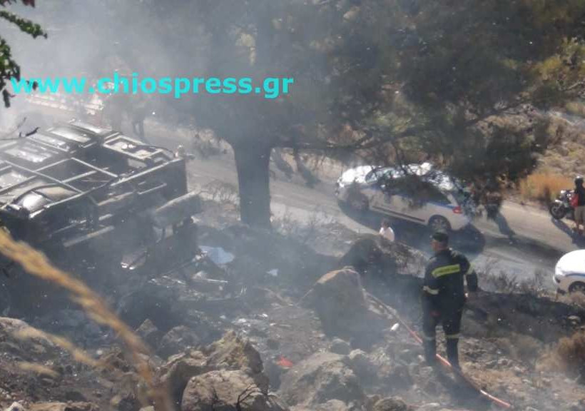 Πολύνεκρο τροχαίο με λεωφορείο των ΚΤΕΛ στη Χίο 