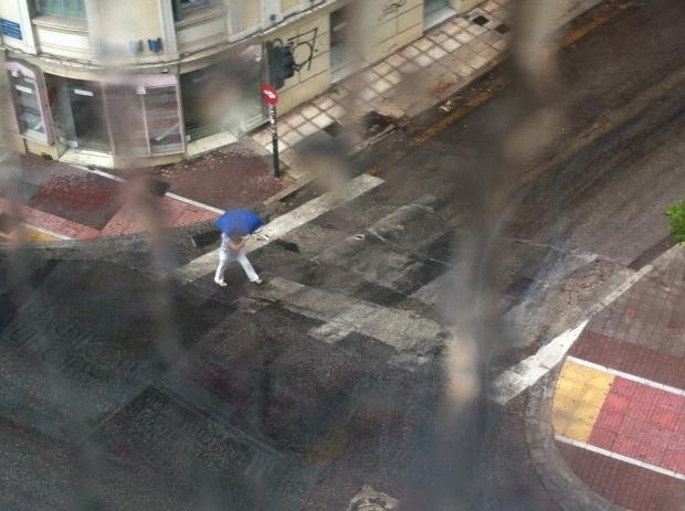 Πάτρα: Ζημιές από τη βροχόπτωση (pics)