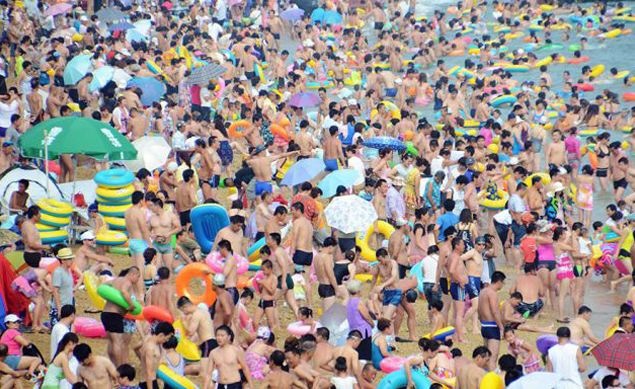 Μια ζεστή μέρα στην Κίνα (pics) 