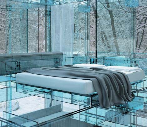 Δείτε σπίτια φτιαγμένα από γυαλί (pics)