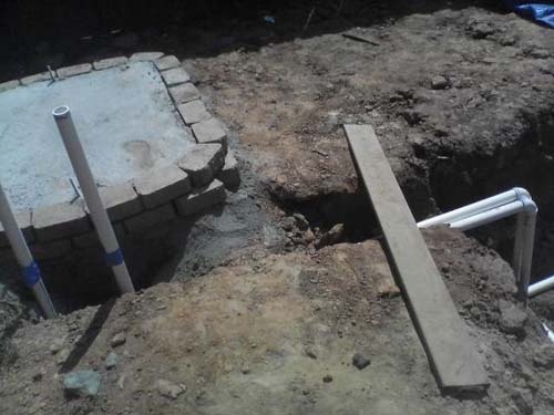 Έφτιαξε μόνος του πισίνα (pics) 