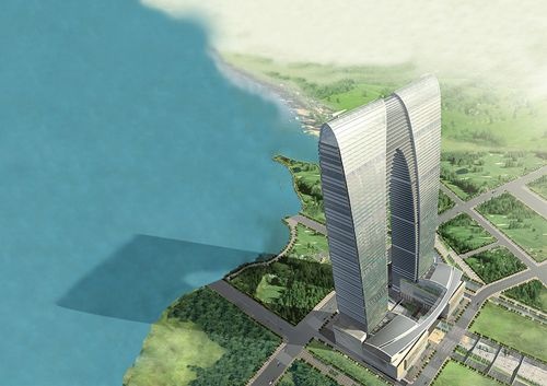 Ο ουρανοξύστης που μοιάζει με παντελόνι! (pics)