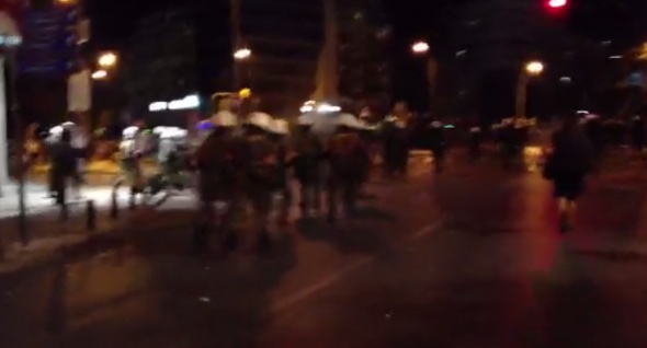 Συνεχίζονται τα επεισόδια στη ΔΕΘ!