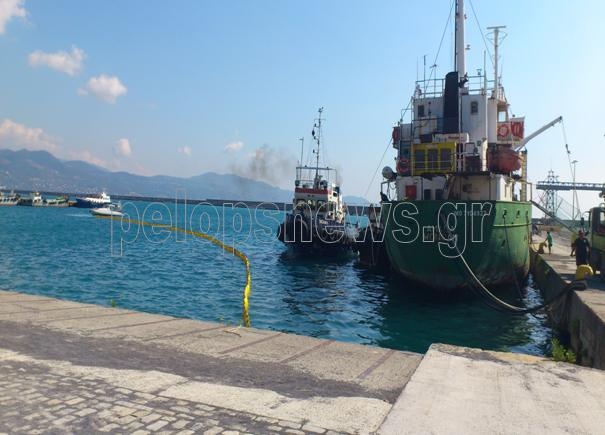 Μπατάρισε κατασχεμένο πλοίο στη Καλαμάτα