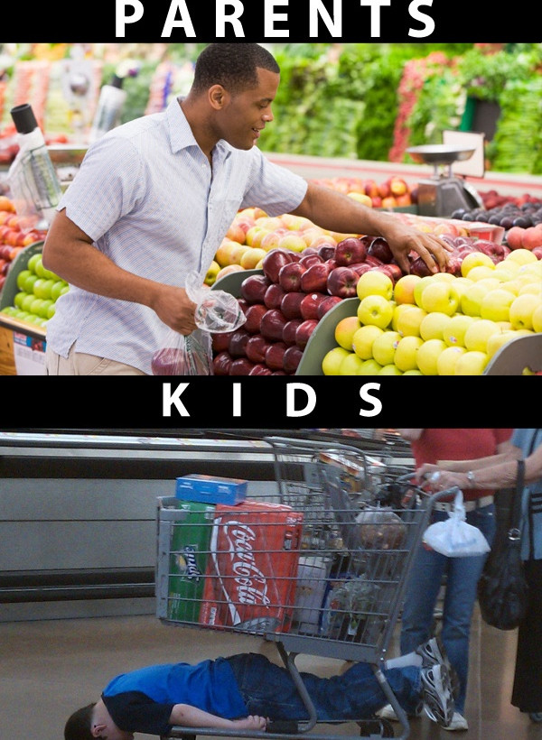 Τι βλέπουν οι γονείς VS τι βλέπουν τα παιδιά (pics)