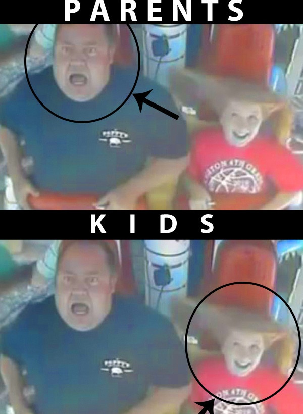 Τι βλέπουν οι γονείς VS τι βλέπουν τα παιδιά (pics)