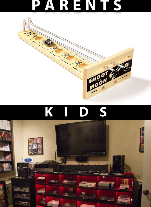 Τι βλέπουν οι γονείς VS τι βλέπουν τα παιδιά (pics)