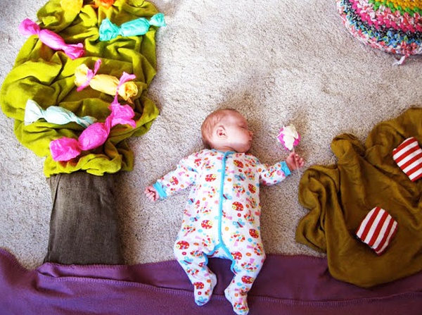 Απίθανες φωτογραφίες: Το μωρό που κοιμάται σε παραμύθια