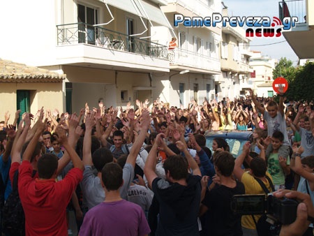 Πρέβεζα: Πορεία διαμαρτυρίας των μαθητών