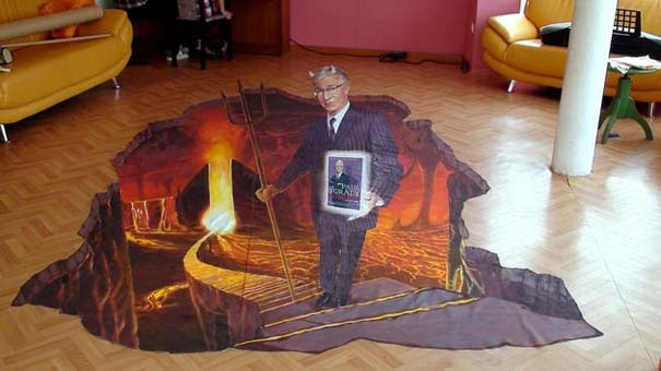 Απίστευτες εικόνες από 3D τέχνη του δρόμου