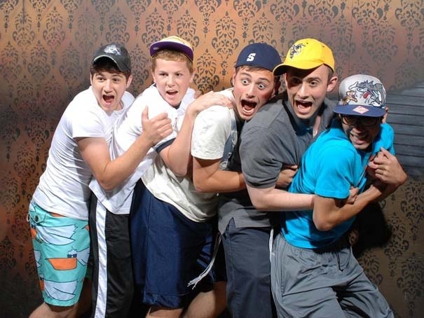 Ποιος είπε ότι οι άντρες δεν φοβούνται; (pics)